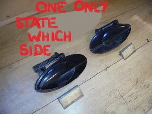 CITROEN C5 2000-2004 REAR EXTERIOR DOOR HANDLE BLACK EXYB / ONE ONLY - Picture 1 of 8