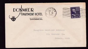 DON MOOR APARTMENT HOTEL, CHICAGO, ILL. - 1939 - Picture 1 of 1