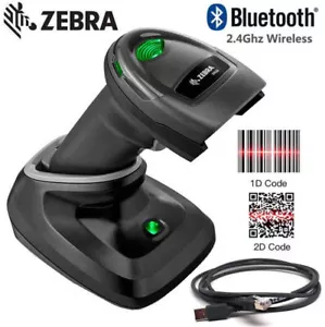 Zebra DS2278-SR00007ZZCN Inalámbrico Bluetooth 2D Portátil Escáner de Código de Barras USB Kit - Imagen 1 de 7