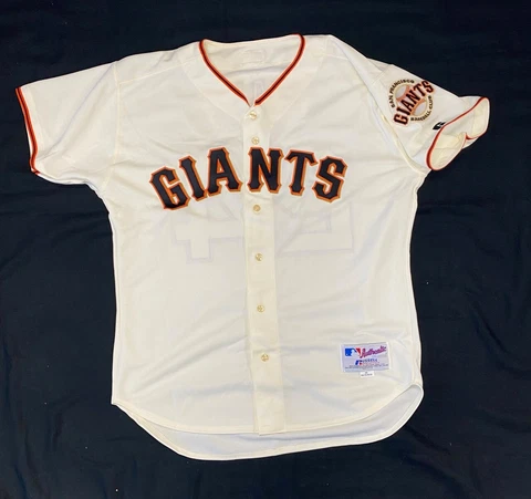 Willie Mays San Franciso Giants Russell Jersey Size 48 Cover