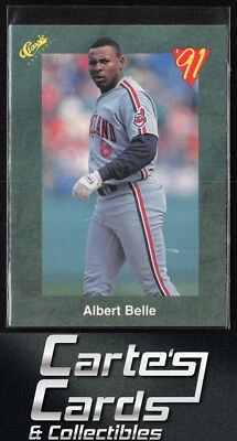 Albert Belle 1991 Classic III Travel Green #T37 Cleveland Indians - Image 1 of 2