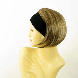 Perruque avec bandeau blond clair méché cuivré clair ref AMANDA en 15613h4 - Imagen 1 de 7