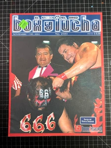 RARE Vintage Mexican Magazine Box y Lucha 2002 #2583 Canek Damian Satanico - Bild 1 von 3