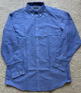 Men’s John Bartlett Statements Blue Dress Shirt Size 16-16.5 34/35 NWOT - Picture 1 of 5