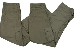 NWT Lot Of 2 REI Boys Sahara Convertible Pants Timberline XL 18 Green Zip Off - Picture 1 of 13