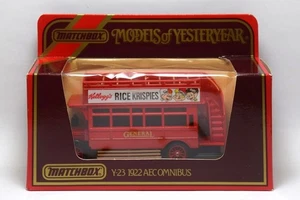 Matchbox Models of Yesteryear Y-23 1/72 1922 Aecomnibus Rice Krispies Diecast - Picture 1 of 1