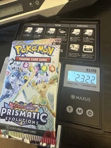 NEU* 23.22 Heavy Prismatic Evolutions Sealed Booster Pack. - Bild 1 von 4