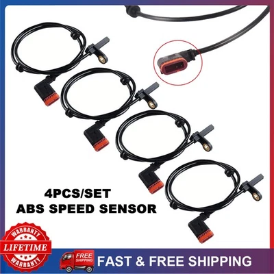 4 ABS Wheel Speed Sensor for Benz S Class W221 2005-2013 C216 2006-2013 Foto 1 de 4