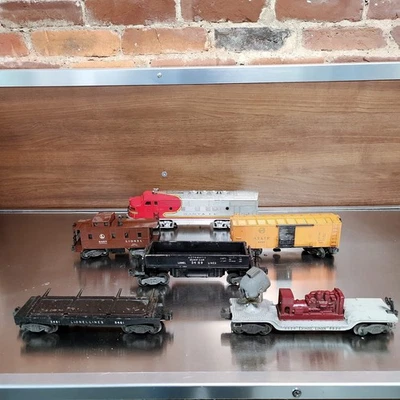 Lionel Santa Fe 2333-20 Loco+6457+3461+3469+6520+ATSF O Gauge Lot Untested🚂 - Image 1 of 4