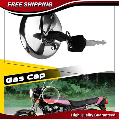 Tapa de Gas Universal Motocicleta Motocicleta Cubierta de Tapa de Tanque de Combustible con Juego de Bloqueo de 2 Llaves Foto 1 de 4