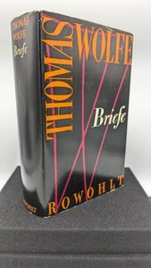 Nowell Thomas Wolfe. Briefe. - Bild 1 von 5