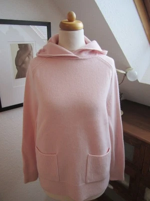 FYNCH-HATTON PULLOVER HOODIE - MERINO KASCHMIR - HELLROSA - S - NEUWERTIG! - Bild 1 von 4