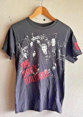 T-shirt Billy Idol The Dog’s Bollocks taglia S nera vintage - Immagine 1 di 4