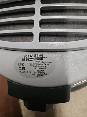 Nilfisk GMP 220-240V 50/60Hz 1200W Staubsauger nur Motor - Bild 1 von 3