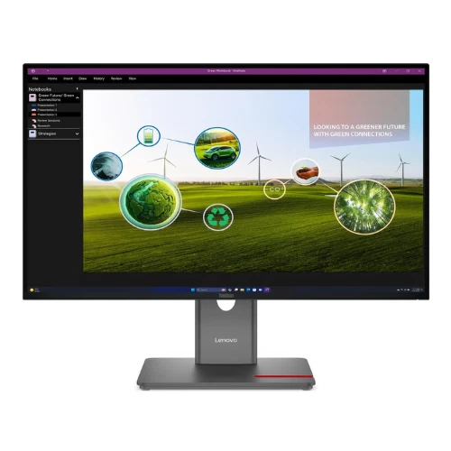 LENOVO Monitor ThinkVision 27" P27Q-40 IPS 2560x1440 4ms 1500:1 120Hz 64A7GAT6IS - Image 1 of 1