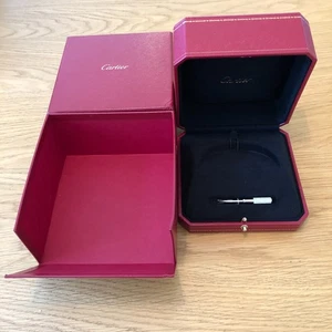 Genuine Cartier Love Bangle Box - CRCO000210 + Screwdriver *Pre-Owned - Picture 1 of 7