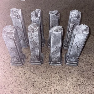 Custom made Dwarven Column Terrain for miniature gaming Warhammer, MESBG - Picture 1 of 14