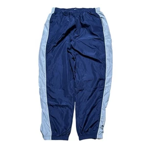Pantalones deportivos vintage Y2K Reebok azul gris holgados forrados cortavientos talla L - Imagen 1 de 8