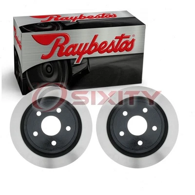 2 rotores de freno de disco traseros para camioneta Raybestos para Dodge Ram 1500 xc 2002-2010 Foto 1 de 4