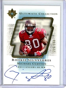 Upper Deck Ultimate Collection 2004 - Rookie Signatures Michael Clayton #116... - Imagen 1 de 2