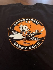 Crunchyroll X Benny Gold San Francisco Collab Shirt  MEDIUM - Picture 1 of 4