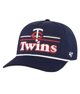 Herrenmütze '47 marineblau Minnesota Twins MLB Campscape Anhängerkupplung verstellbar bestickt - Bild 1 von 6