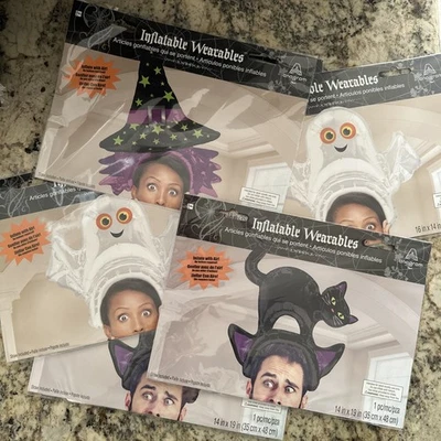 6 paquetes de diadema globo inflable portátil Halloween NUEVA + ENVÍO RÁPIDO Foto 1 de 4