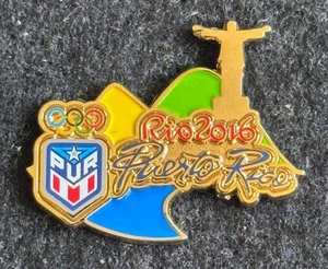 Iconic 2016 Rio Olympic Games - Puerto Rico NOC team pin - Picture 1 of 2