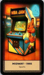 2025 Zendecks NBA JAM Classic Video Games art card Free Ship - Picture 1 of 2