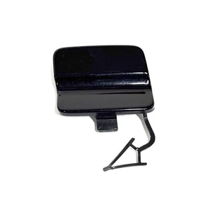 2013 - 2015 Volkswagen CC Rear Bumper Tow Hook Cover Bracket Lid Eye Cap BLACK - Picture 1 of 10