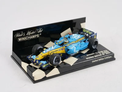 Minichamps 1/43 Renault F1 Team R26 Alonso Gran Premio Del Regno Unito 2006 - Immagine 1 di 4