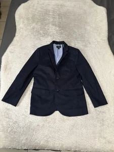 Crew cuts Thompson Blazer Navy Size 8 Boys Formal Wedding Summer Classic Jacket - Picture 1 of 9