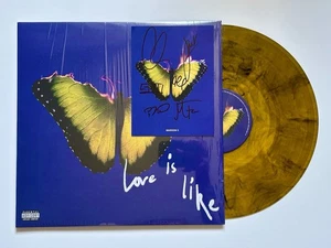 Maroon 5 SIGNED Love Is Like Vinyl LP Yellow Marble AUTOGRAPHED INSERT New 2025 - Picture 1 of 4