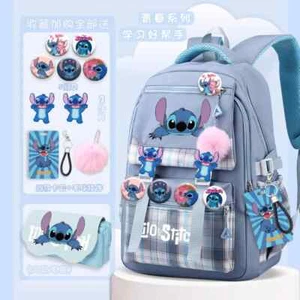 Disney Lilo Stitch Schulranzen lässig und leicht Rucksack mit großer Kapazität - Bild 1 von 24