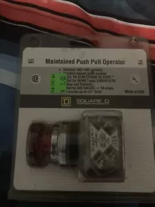 Squared D Maintained Push Pull Operator - Picture 1 of 2