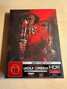 Wolf Creek * 4K UHD Ultra HD + Blu-ray * Mediabook Cover A Timo Wuerz * NEU OVP - Bild 1 von 3