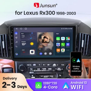 For 1998-2003 Lexus Rx300 Android 13.0 Car Stereo Radio GPS NAVI WIFI CarPlay FM - Picture 1 of 13