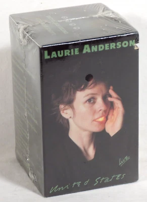 LAURIE ANDERSON ‎– United States Live  1984 1st US set 4 x cassette box  SEALED - Image 1 of 4