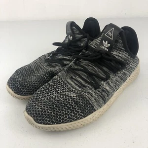 Adidas x PW Pharrell Williams Tennis HU Prime Knit Oreo Size 9 CQ2630 - Picture 1 of 5