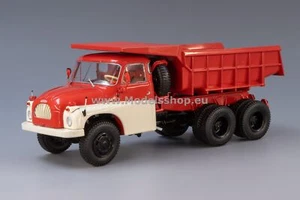 Tatra T138 S1, dump truck /red - white/ - Imagen 1 de 4