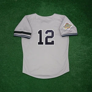 Wade Boggs 1996 New York Yankees Cooperstown Men's Grey World Series Jersey - Picture 1 of 7