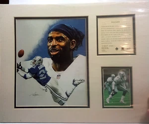Deion Sanders KRSI  Limited Edition Numbered  Print - Picture 1 of 7