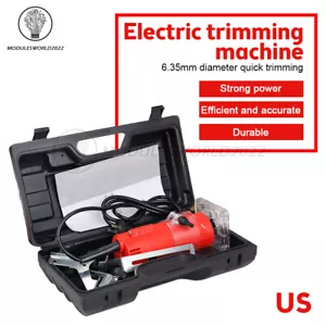 Electric Wood Trimming Machine Handheld Carving Trimmer Router Milling Engraving - Picture 1 of 14