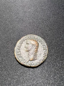 Caligula As AD 37-41 schönes Portrait - Bild 1 von 4