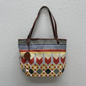 Relic Shoulder Bag Purse Canvas Pattern Double Handle Tote Aztec Southwest - Picture 1 of 9