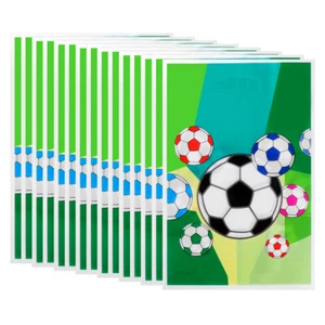 Football Themed Gift Bag Party Favor Bags Soccer Treat Baby Child - Picture 1 of 10