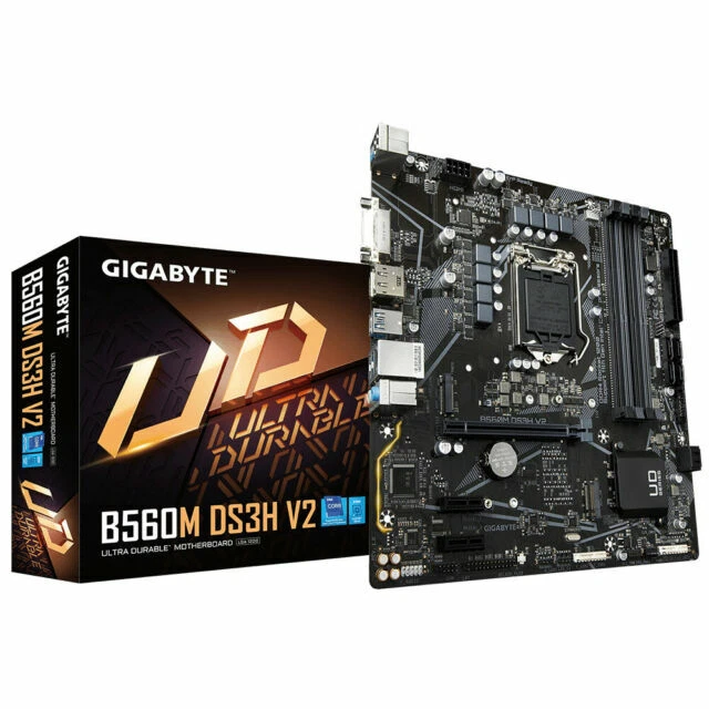 GIGABYTE B560M DS3H V2 Mainboard - LGA 1200 - Bild 1 von 1