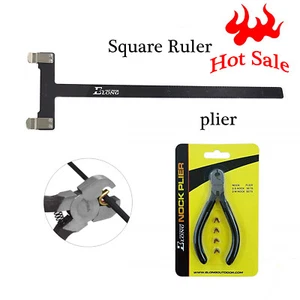 Archery String Nocking Buckle Plier  +1 Bow T Square Measure Tool Black - Picture 1 of 7