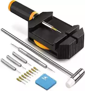Watch Link Removal Kit, Resizing Tool for Bracelet Adjustment & Replacement, Pin - Picture 1 of 2
