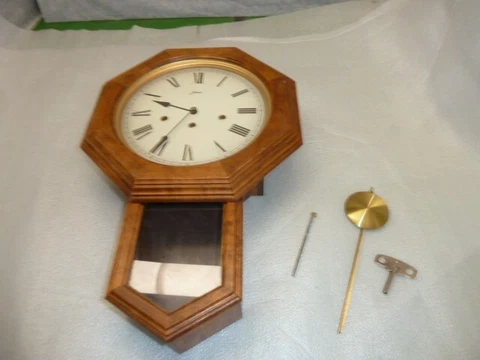 W. Haid  clock made in Germany. Vintage Cover